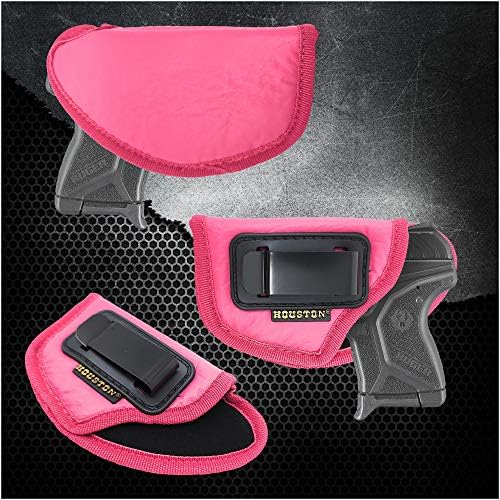 Futrola za pištolj IWB Za žene Ružičaste boje - Houston - EKO-Koža Skriveni Torbica Mekana: Pogodan za Sve Male