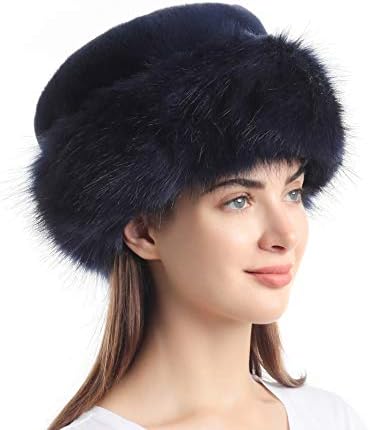 Soul Mladi ženske леопардовые kape od umjetnog krzna Krzneni šešir-kantu u ruskom stilu za zimu