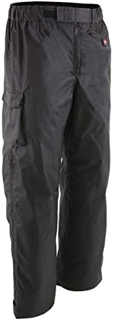 Gospodo crnci vodootporan tekstilni hlače Od Kože Milwaukee MPM5715SET Crne Boje Sa Grijanjem Preko Hlače (Baterijski