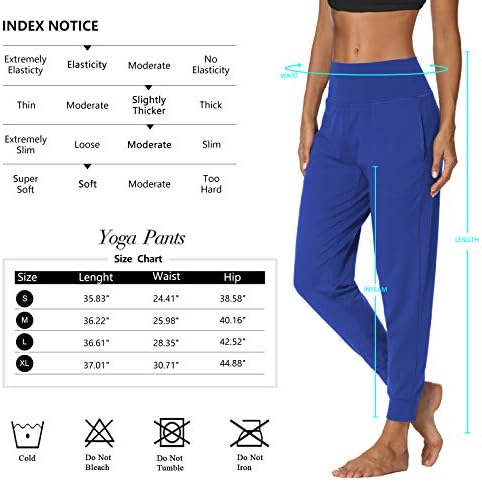 Ženske hlače za trčanje ZJCT s džepovima Aktivne sportske hlače s visokim strukom za vježbanje joge, cross-country hlače za odmor