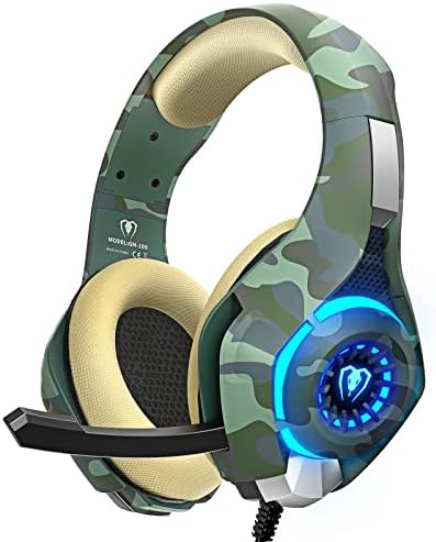 Gaming Slušalice za PS4 PS5 Xbox One, Slušalice PS4 s Stereo Mikrofon Slušalica Surround Zvuk s redukcijom šuma