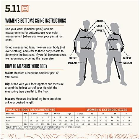 5.11 Ženske taktičke hlače-teretni Taclite Pro 7 džepovima, Obrađene teflonom, koji su otporni na pucanje i