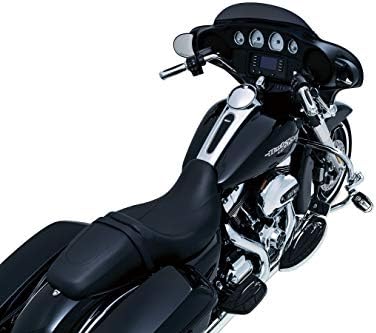 Курякин 4406 Stopala motocikla: Jastučić za pedale kočnice s Lubanjom Zombija na 1980-2019 godina Harley-Davidson FL, Krom