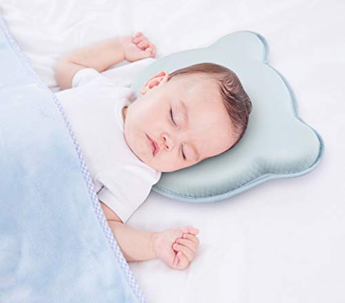 Jastuk u Obliku Glave Novorođenčeta od Memorijske Pjene PandaEar| Podrška za Vrat Sprječava Sindrom Stan Glave|Bebe