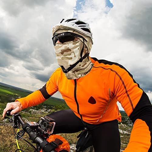 Vojna Камуфляжная maska za lice Marama Balaclava Kapa kape za muškarce žene Taktički trening Biciklizam Ski