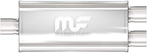MagnaFlow 5 cm x 8 cm Ovalni Centar/Dvostruki ispušni lonac Ispušni 12288 - Wc, Promjer usisnog 3 inča/Izdanje