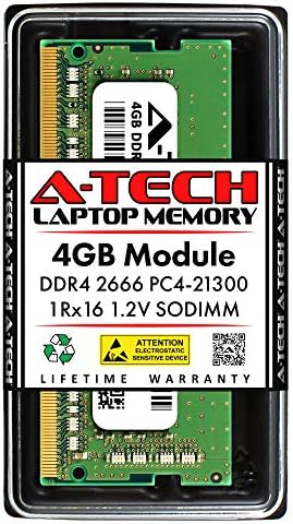A-Tech 4 GB ram-a Zamjena za HP L10598-855 | DDR4 2666 Mhz PC4-21300 1Rx16 1,2 SODIMM 260-pin Modul memorije