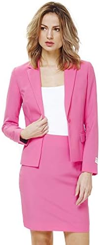 Suprotno odijela – Miss Pink – Ludi kostimi iz zabave printevima za žene – komplet: Jakna i suknja – SAD