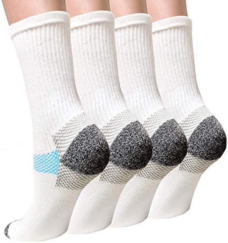 Kompresije čarapa za žene i muškarce Cirkulacija - Tabani fasciitis Čarape za posade Najbolja podrška za sportski sprint na biciklu