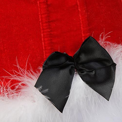 Božićni korzet frawirshau Donje rublje Santa za žene Kostim Djeda Seksi Korzet-Bustier Top
