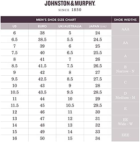 Muške cipele Johnston & Murphy XC4 Tanner s jednostavnim vrhom | Vodootporan dizajn | Amortizacija od pjene