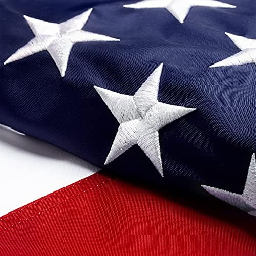 XIFAN Premium Američku Zastavu 5x8 Vanjski, Сверхпрочный 210D Najlon Zastava SAD-a, Najviše izdržljiva i dugotrajna