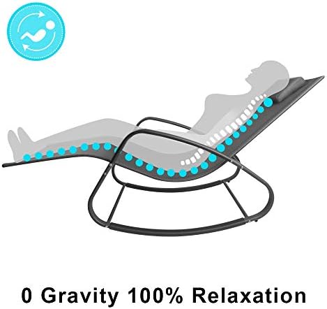 Stolica za ljuljanje WeCooper s nultom gravitacijom, Lezaljka u vrt za unutarnji i vanjski prostor, Valoviti