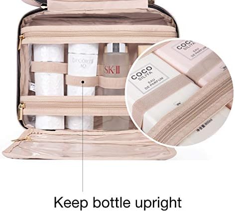 Torba za toaletni BAGSMART Putnu torbu s spuštenog kukičanje, Vodu Косметичка za šminkanje, Putni Organizator