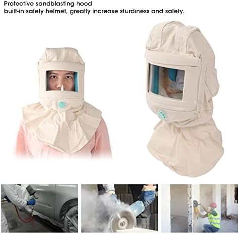 Kapa za pjeskarenje, Kapa-marama, Zaštitna maska od vjetra i prašine, Prozračna zaštita za poliranje, brušenje,