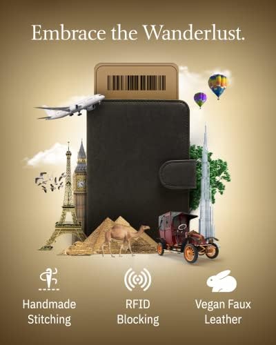 Nositelj putovnice Cover Novčanik RFID Zaključavanje - Kožna Torbica za putovnice ručni rad Organizator za putne
