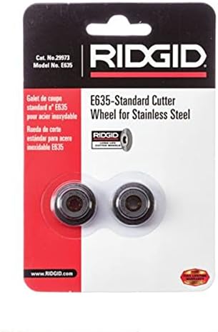 RIDGID 29973 Model E635 Zamjenski Kotač za Rezače od Nehrđajućeg Čelika s Ležajevima, Kotač za rezače