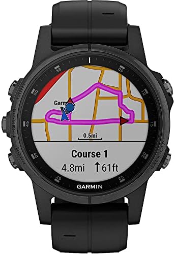 Garmin Fenix 5S Plus Sapphire Edition Мультиспортивные trening GPS satova (010-01987-02) Monitor srčane HRM-Pro