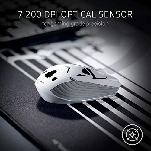 Bežični miš Razer Atheris za obje ruke: Optički senzor 7200 dpi - Vrijeme trajanja baterije je 350 Sati - Bežični