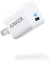 USB punjač C, Trajan je Kompaktan, Brzi Punjač Anker Nano Charger PIQ 3.0, PowerPort III za iPhone 13/13 Mini/Pro