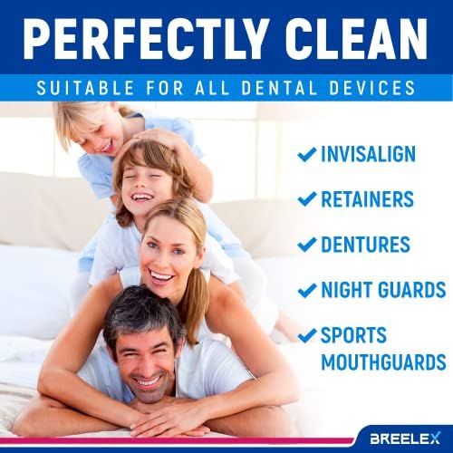 Tablete za čišćenje zubnih proteza - Čistač za otpuštanje za izravnavanje, Usta i noćni zaštite - 120 Komada,