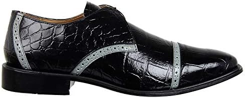 Cipele Liberty Muške cipele LIBERTYZENO s po cijeloj površini Krokodila noj od umjetne kože čipka-up, cipele