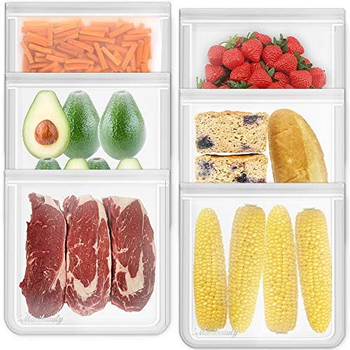 Višekratni paketi za pohranu - 6-галлонные Pakete za zamrzivača za marinirana mesa, Povrća i voća, Prati i ekološki