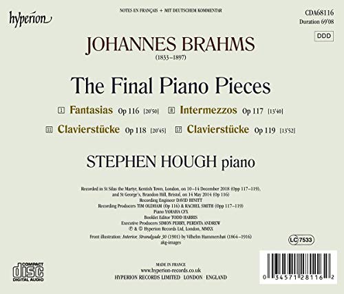 Brahms: Najnoviji klavir drame