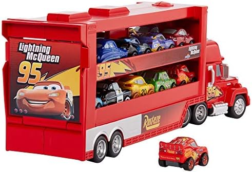 Automobili Disney Pixar Cars Disney Pixar Mini-Transporter s autom, rođendanski Poklon za djecu u dobi od 4