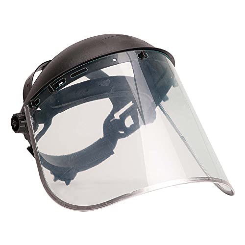 Portwest PW96 PPE Zaštitna Radna Zaštitna Maska i Zaštitna Zaštitna maska za lice Plus ANSI, Clear, OS
