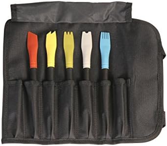 Set kistova za kulinarsku silikonske obloge Mercer - 5 Četke i torbica za nošenje