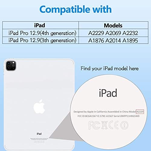Stari Papir Zaštitnik ekrana za iPad Pro 12,9 cm 2021, Odvojiva Magnetna iPad Pro 12,9 Mat Zaštitnik ekrana