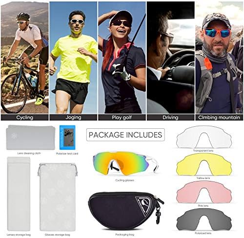 Biciklističke naočale, TR90 Небьющаяся okvir S polariziran Anti-UV400 Sportske sunčane naočale
