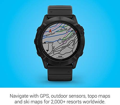 Garmin Fenix 6X Pro, Мультиспортивные GPS satovi Premium-klase, Sa prikazom, u glazbi, regulacijom ritma i senzorima