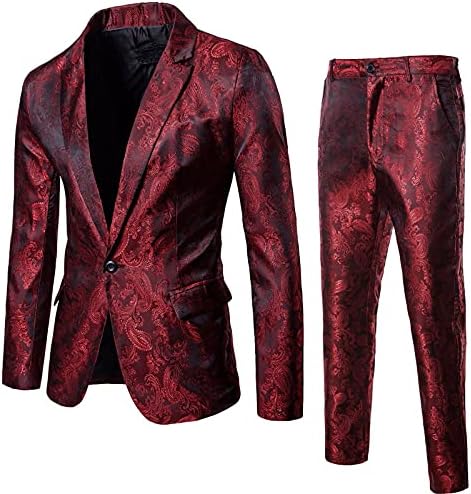 Muško odijelo Blazer iz 2 predmeta, Haljina, Poslovne smoking, приталенное kaput na jedan preklopni, Komplet