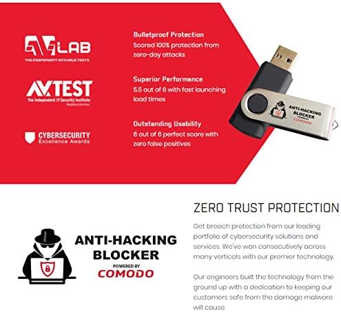 Anti-virus softver za zaključavanje sjeckanje Od COMODO-Premium Anti-Virus softver za zaštitu od virusa na Internetu i Zaštita Firewall - Štiti do 3 PC - Pretplata sa prepaid na 1 godinu