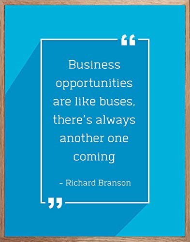 Richard Branson Dekor Inspirativna Citat o uspjehu, Motivacijski Plakat - Bez okvira 11 inča x14 inča
