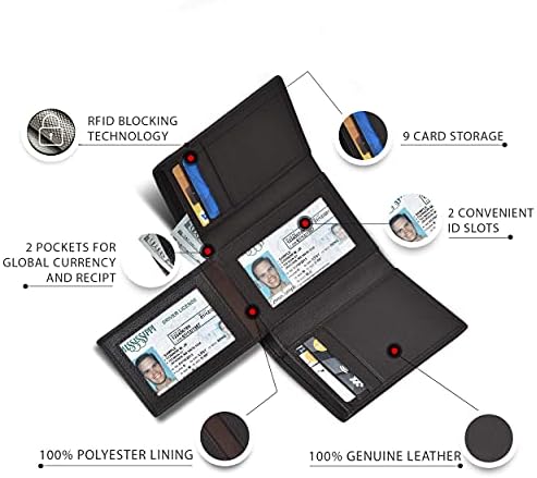 Kožne torbice za muškarce Pametan Dizajn RFID Blokiranje torbicu za kreditne kartice