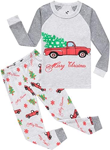 Božićni Pidžama za djevojčice, Dječje пижама, Poklon set, Dječje pamučnim пижама
