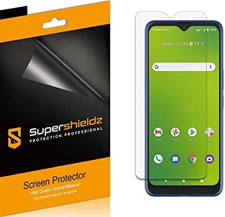 (6 komada) Supershieldz Služi za zaštitu ekrana AT&T Radiant Max 5G (6,82 inča) / Cricket Dream 5G, Prozirni zaslon visoke razlučivosti (PET)