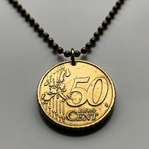 1999 Privjesak u obliku kovanice u vrijednosti od 50 Eura Nizozemska kraljica Beatrix Amsterdam, Utrecht Nizozemska,