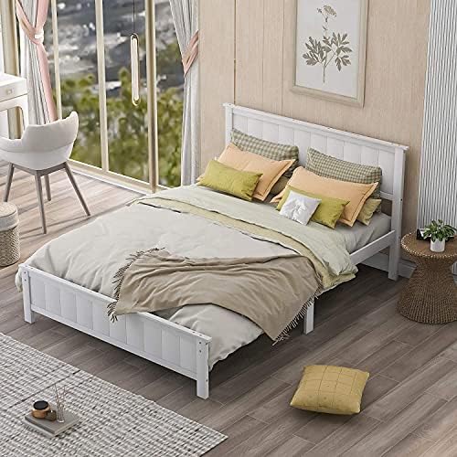 Krevet-platforma za šator s dva odvojena kreveta, Drveni okvir kreveta sa uzglavljem i изножьем, Krevet-platforma