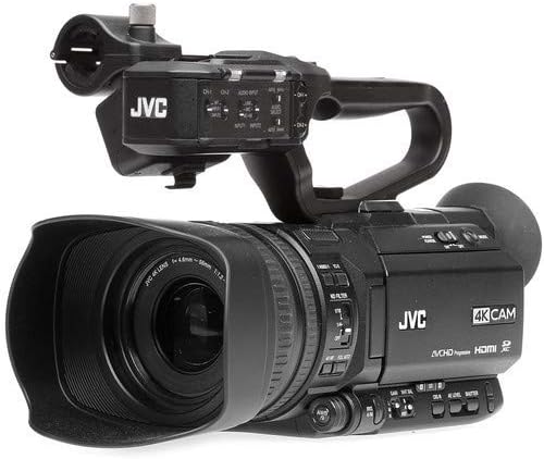 JVC GY-HM250 UHD 4K Streaming video kamera sa ugrađenom grafikom u donjoj trećini - Starter kit