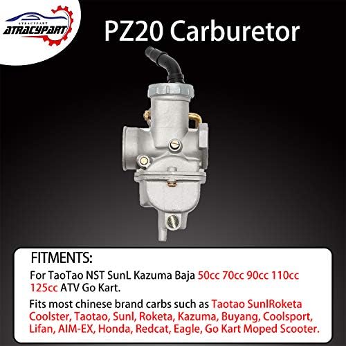 Karburator PZ20 s brtvama filter zraka za Kazuma Baja 50cc 70cc 90cc 110cc 125cc TaoTao 110B NST SunL Kineski