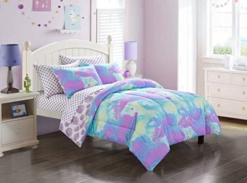 Heritage Kids Tie Dye Oblak Mekani krevet od 7 Predmeta u Vreći Komplet posteljinu, više Boja, Full, 76x86