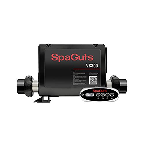 SpaGuts 10-175-4855 Komplet kontrolera Spa s jednom pumpom, VS300FC5, 54855-01, Crna
