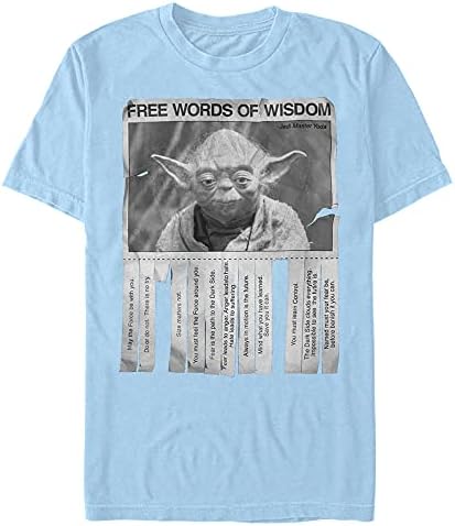T-shirt Riječi mudrosti Ratova Zvijezda za muškarce