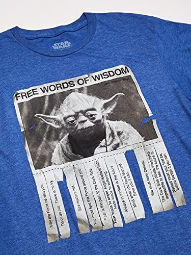 T-shirt Riječi mudrosti Ratova Zvijezda za muškarce