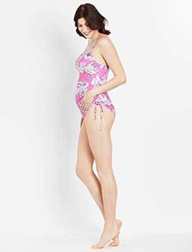 Majčinstvo Ženski standardni jednodijelni kupaći kostim sa bočnim kravata za trudnice