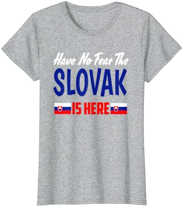 Ne Bojte Se Da Словак Ovdje, Majica Sa Zastavom Slovačkoj